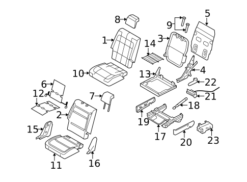 Heated Seats for 2009 Ford Flex #0