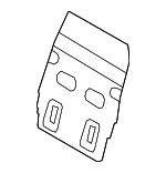 8A8Z7460509A - Body: Back Panel for Ford: Flex Image