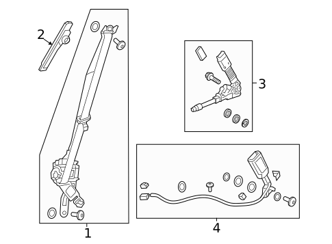 Front Seat Belts for 2020 Acura ILX #0
