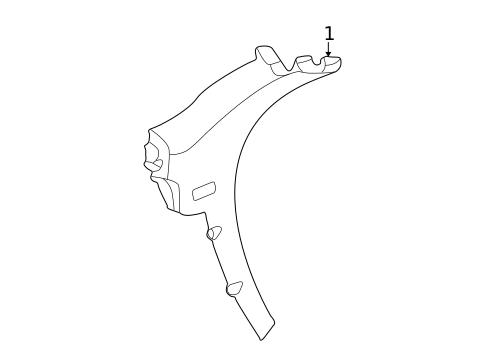 Interior Trim - Quarter Panels for 2007 Volvo XC70 #0