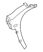 9478422 - Body: Quarter Trim Panel for Volvo: V70, XC70 Image