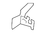 5Q0611841A - Brakes: Brake Hose Bracket for Volkswagen Image