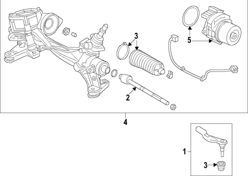Steering Gear & Linkage for 2020 Honda CR-V #1