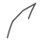 82530AT000 - : Run Channel for Kia: Niro, Niro EV Image