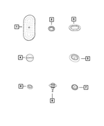 4670088 - Body Sheet Metal Except Doors: Dash Panel Plug for Mopar Image