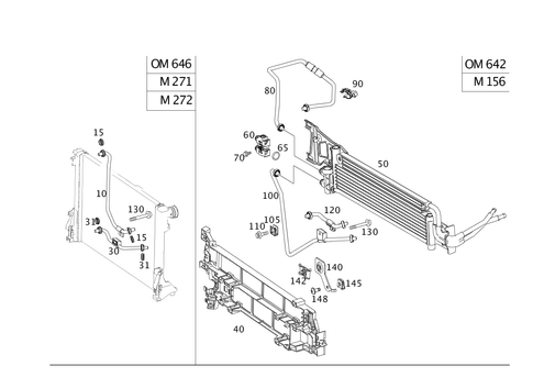 Transmission Cooling for 2010 Mercedes-Benz C300 #0