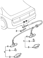 B651030P00 - : License Lamp for Nissan Image