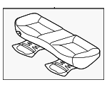 891003X000PBK - Body: Cushion Assembly for Hyundai: Elantra Image