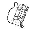 84659309 - Body: Seat Back Pad for Chevrolet: Corvette Image