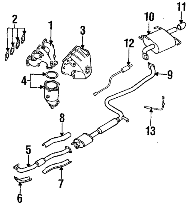 201002B700 - : Exhaust Muffler for Nissan Image