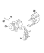 68439272AA - Air Conditioners and Heaters: Air Conditioning Compressor for Mopar Image image