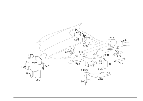 Screening Plates for 2008 Mercedes-Benz SLR McLaren #0