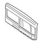 ESN500021LPR - Body: Door Trim Panel for Land Rover: Freelander Image
