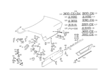 1247500191 - Trunk Lid: Lock Cylinder for Mercedes-Benz: 200, 200D, 260E, 280E, 300CE, 300D, 300E Image