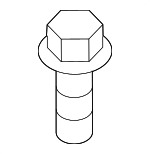 9008011433 - Body: Console Assembly Bolt for Toyota: Sequoia, Sienna, Solara, Tundra Image