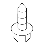90167A0015 - Body: Cup Holder Screw for Toyota: Sequoia, Sienna Image