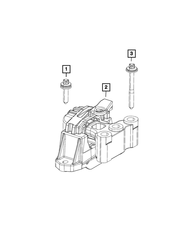 6511914AA - 2.4L ESS; Engine: Torx Bolt, Mounting for Mopar Image image