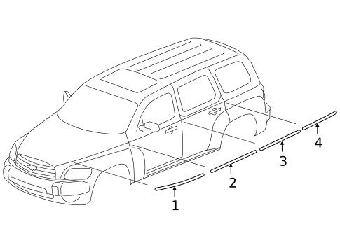 Stripe Tape for 2009 Chevrolet HHR #0