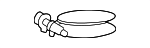 9611110830 - Engine: Air Hose Clamp for Toyota Image