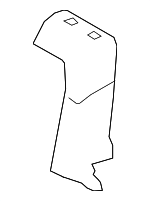 7150660240 - Body: Seat Back Pad for Lexus: LX570 Image