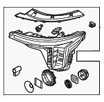 92102R0740 - Electrical: Headlamp Assembly for Kia Image