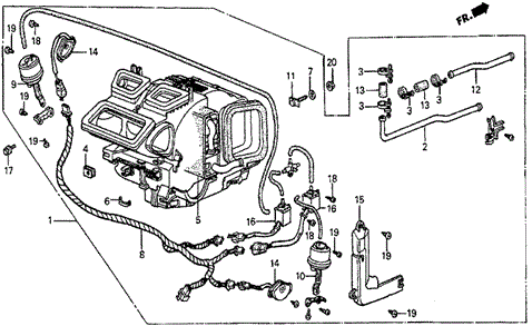 Heater Unit for 1987 Honda Prelude #0