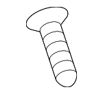 90148A0017 - Body: Striker Screw for Toyota Image image