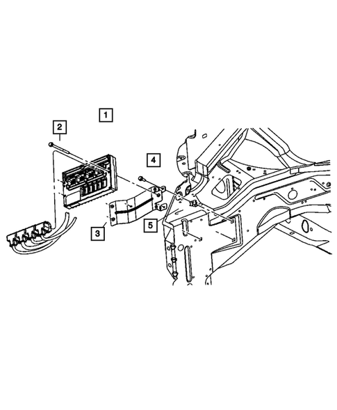 Single Board Engine Controllers for 2007 Dodge Caravan #0