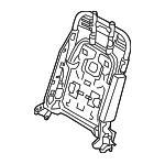 883103Y200 - Body: Seat Back Frame for Hyundai Image