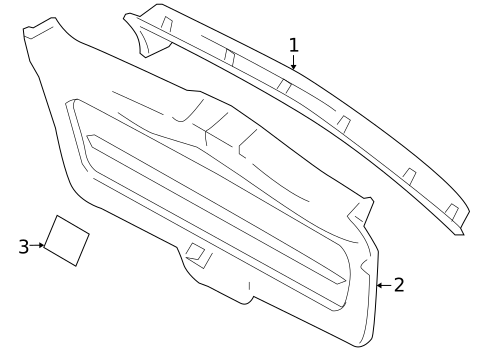 Interior Trim for 2009 Ford Taurus X #0