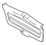 8A4Z7440704AA - Body: Lower Trim Panel for Ford: Taurus X Image