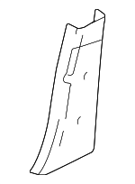 5F9Z7424347AAB - Body: Lower Center Pillar Trim for FORD Image