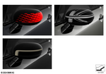 51165B338E1 - Retrofitting / Conversion / Accessories: AuÃŸEnspiegelkappe Jcw Links for Mini: Cooper C, Cooper S, Countryman S ALL4, Countryman SE ALL4, JCW, JCW Countryman ALL4 Image image