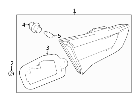Bulbs - Chassis for 2018 Toyota Yaris #2