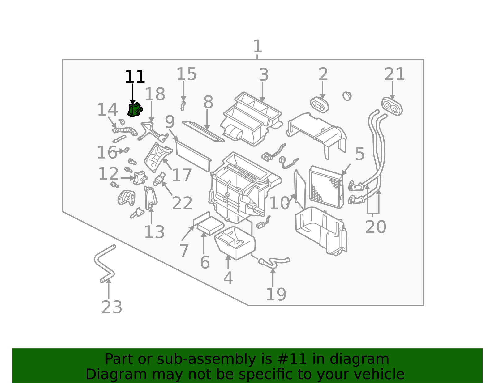 1998-2008 Nissan HVAC Air Inlet Door Actuator 27731-2L900 | OEM Parts ...