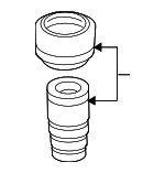 LR024486 - : Strut Bumper for Land-Rover Image