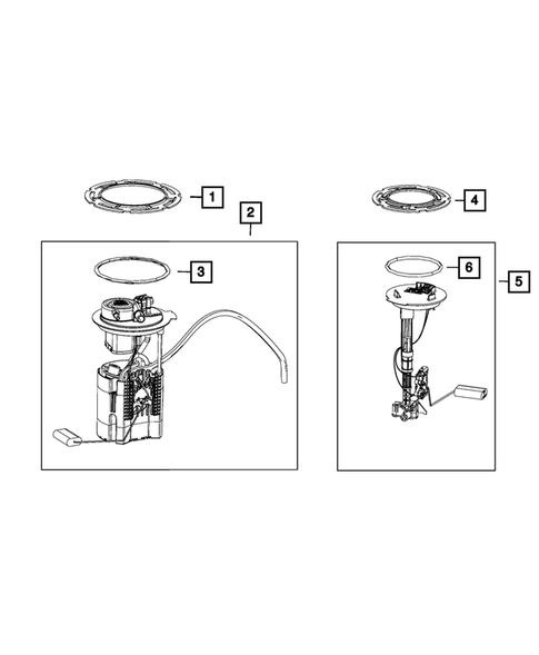 Fuel Pump and Sending Unit for 2023 Jeep Cherokee #0