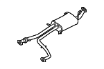 201005W015 - : Muffler &amp; Pipe for Infiniti Image