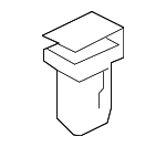 BHN968162 - : Upper Quarter Trim Clip for Mazda Image