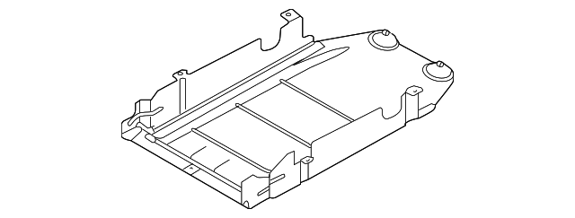Under-Body Shield - BMW (51757898849)