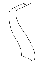 GJB4762AANED - Body: Escutcheon for Jaguar Image