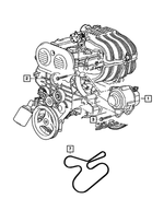 6504344 - Electrical: Hex Head Screw And Washer for Mopar Image