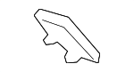 4M0810877B - Body: Front Pillar Lower Insulator for Audi Image image