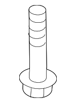 N91233101 - Suspension: Engine Cradle Mount Bolt for Audi: A4, A4 allroad, A4 Quattro, A5 Quattro, A5 Sportback, RS5, RS5 Sportback, S4, S5, S5 Sportback Image