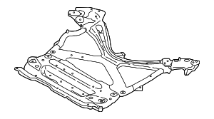 8W1399347H - Suspension: Suspension Subframe Crossmember for Audi Image