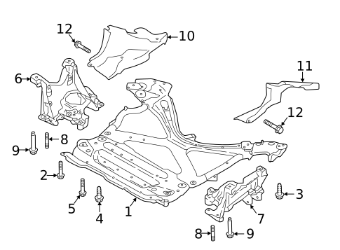 Suspension Mounting for 2025 Audi A4 allroad #0