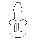 9046707220 - Body: Under Cover Clip for Scion: iM | Toyota: 4Runner, bZ4X, C-HR, Camry, Corolla, Corolla Cross, Corolla iM, Crown, Crown Signia, GR Corolla, Grand Highlander, Highlander, Land Cruiser, Mirai, Prius, Prius AWD-e, Prius Prime, RAV4, RAV4 Prime, Sequoia, Sienna, Venza Image