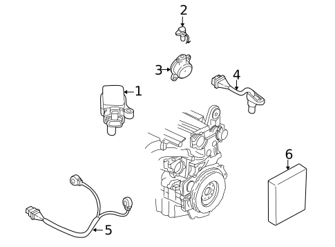 Ignition System for 2003 Volvo S80 #0