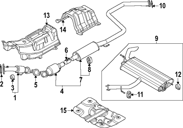 28600GG410 - : Catalytic Converter for Kia Image