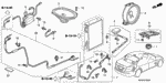39513SDAA01 - Electrical/Exhaust/Heater/Fuel: NUT ASSY. for Honda Image